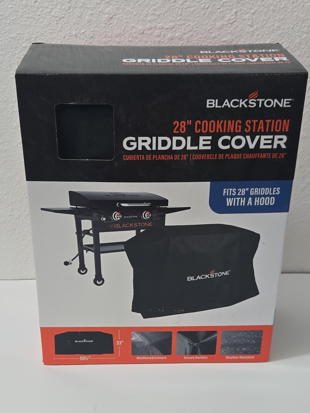 Blackstone Black Griddle Cover for 28" Cooking Station